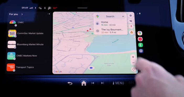 Google пусна първата версия на Android Auto 15 въвеждайки редица