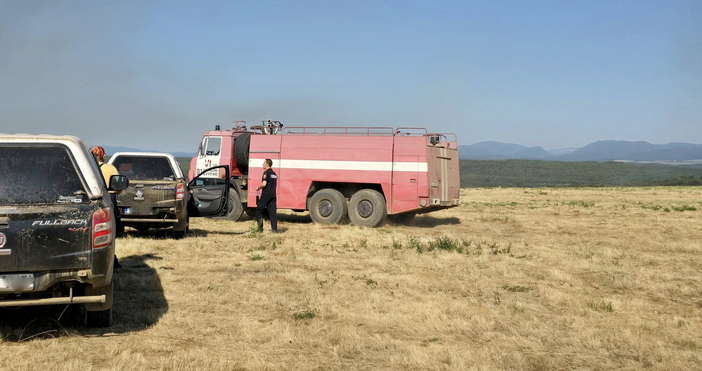 Пожарът който бушува четвърти ден в община Сунгурларе е достигнал