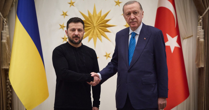 Турският президент Реджеп Ердоган заяви в телефонен разговор с украинския