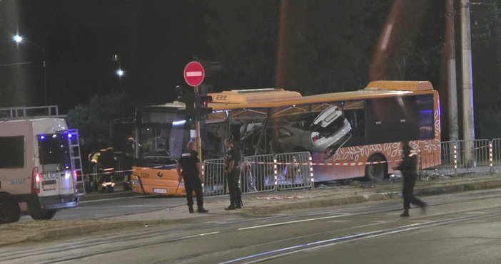 Софийска градска прокуратура СГП обвини 21 годишния който катастрофира в автобус