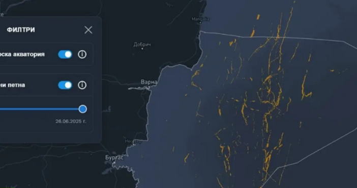 Над 170 петна от изхвърлен нефт и корабно гориво са