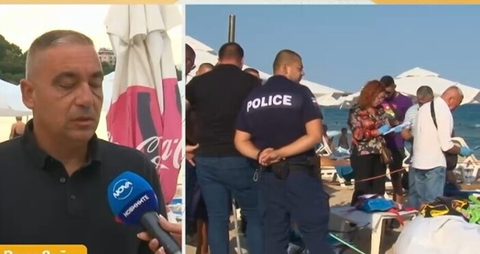 Бащата на 8 годишното дете което загина днес на Южния плаж