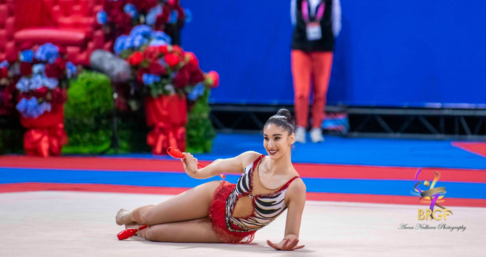 Снимкa Българска федерация по художествена гимнастика архивНационалката Ева Брезалиева изигра