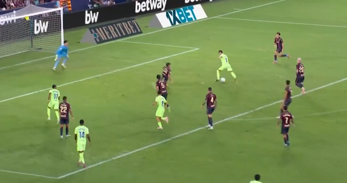 Отборът на Барселона постигна драматичен успех с 3 2 над Леванте