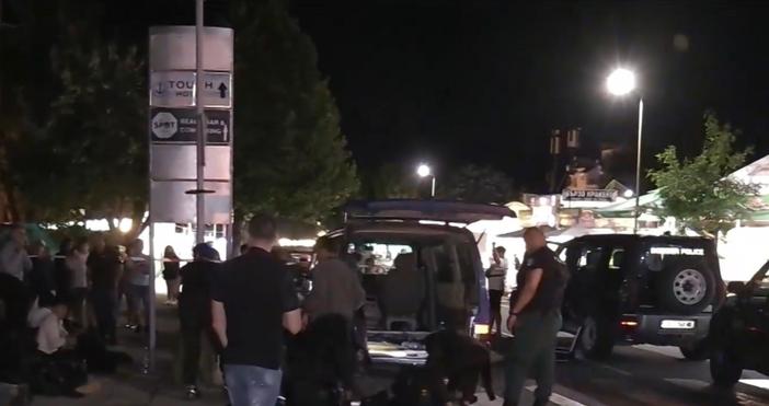 Кадри БНТТрафикантите на мигранти умишлено предизвикат катастрофи когато са забелязани