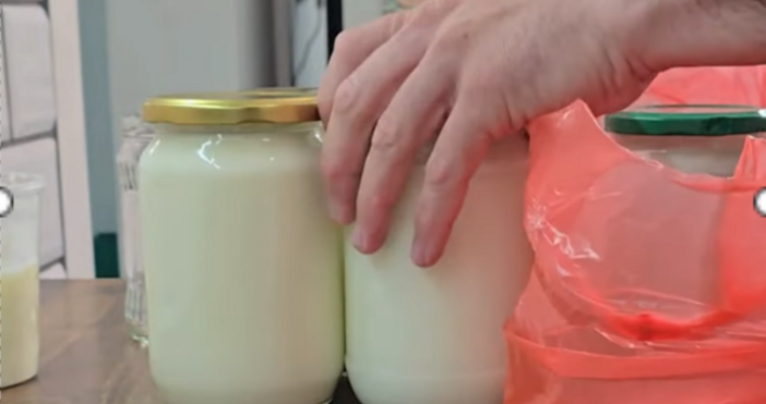 Безопасно е Киселото мляко не е на същото ниво като хляба