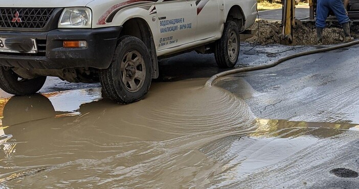 Поради авария без вода от 10 00 до 16 00 ч остават
