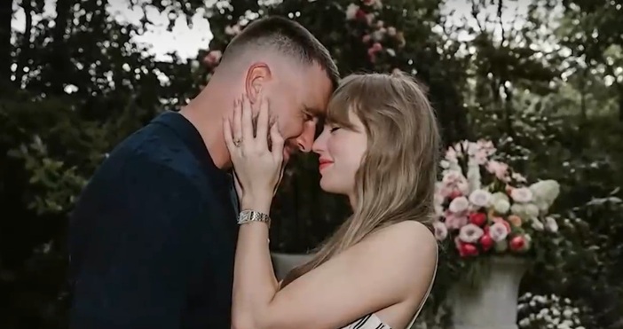 Тейлър Суифт и Травис Келси се сгодиха съобщи Асошиейтед прес