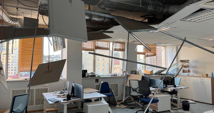 Сградата на мисията на Европейския съюз в Украйна беше повредена