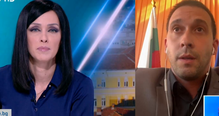 Водещата на новините на bTV Виктория Петрова проведе доста агресивно