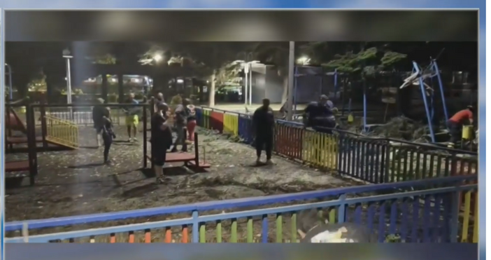 Буря и силен вятър събориха дървета и нанесоха материални щети