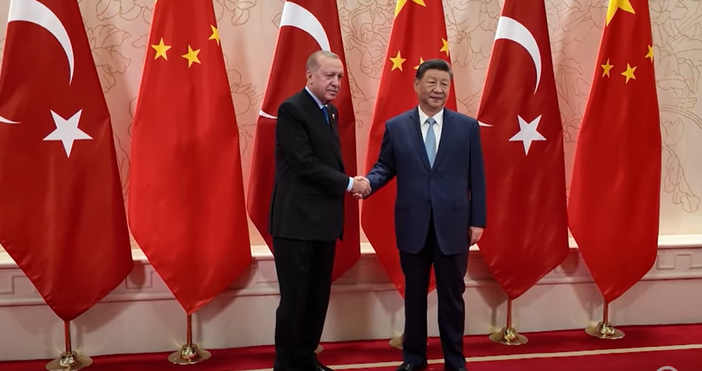 Турският президент Реджеп Тайип Ердоган се срещна с китайския президент