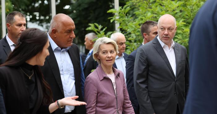 Председателят на ЕК Урсула фон дер Лайен е в Сопот,