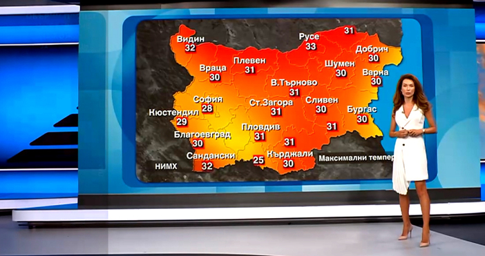 Мая Иванова Кадри Нова ТВСъс страхотен асиметричен тоалет излезе синоптичката