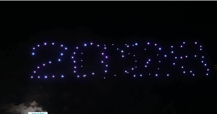 Атрактивно шоу в небето над Пловдив тази вечер 100 дрона