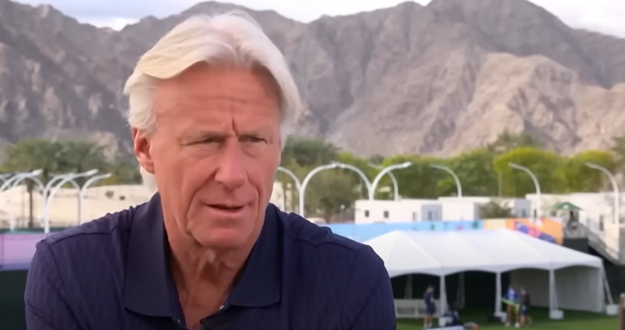 Шведската тенис легенда Бьорн Борг 11 кратен победител в турнирите от