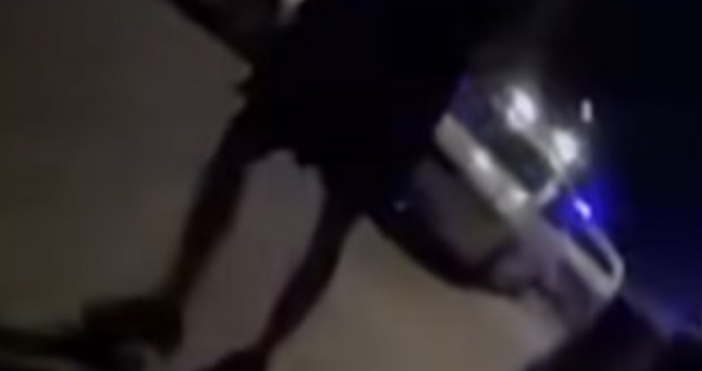 Кадрите са заснети малко след полунощ на 4 септемвриГД БОЕЦ