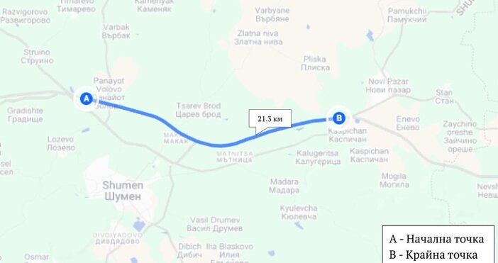 Карта Бг толПовечето нарушители за висока скорост ще се разминат