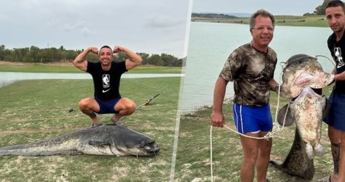 Познатият от малкия екран инфлуенсър се оказа и запален риболовецКристиян