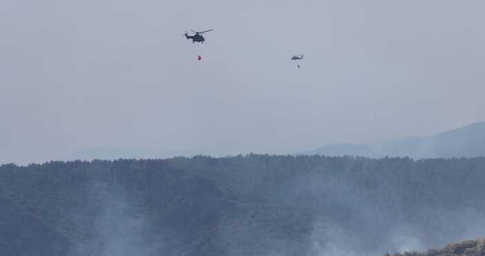 Пожарът който горя близо 48 часа на територията на Сакар