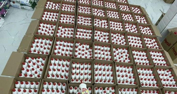 Снимки МВРНелегална търговия с козметични продукти перилни и почистващи препарати