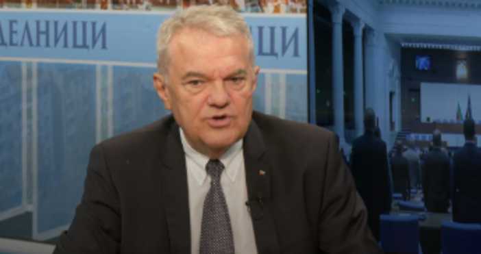 Председателят на ПП АБВ Румен Петков който беше гост в