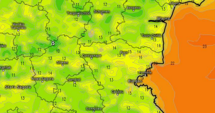 От Метео България направиха интересен анализ На 16 ти септември минималните температури