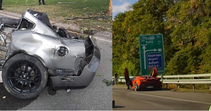 снимки Фейсбук Диана Русинова И ИвановДве тежки катастрофи с мощни автомобили