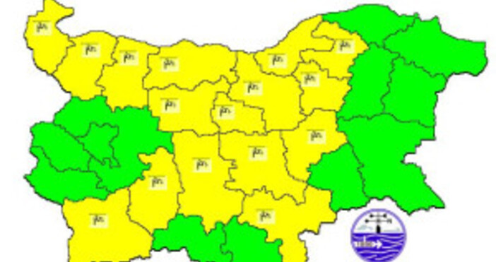 През нощта ще бъде предимно ясно но след полунощ от