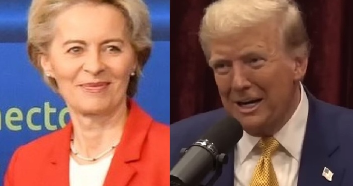 Председателката на Европесйката комисия Урсула фон дер Лайен обяви че