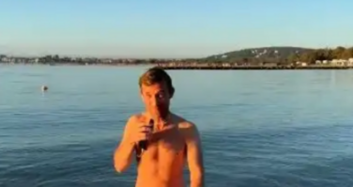 Синоптикът на Нова телевизия Николай Василковски реши да събуди ранобудните