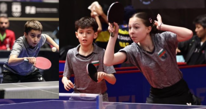 Снимки ФейсбукБългария направи фурор на Европейското първенство по тенис на маса