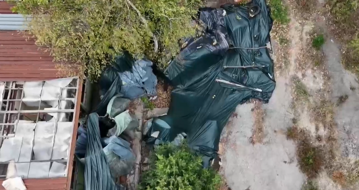 Кадри БНТПърви набези срещу частите от Паметника на Съветската армия