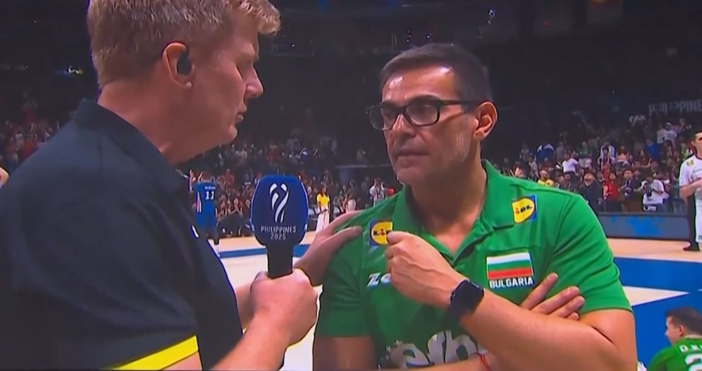 Щастлив доволен но винаги нащрек Джанлоренцо Бленджини селекционерът на