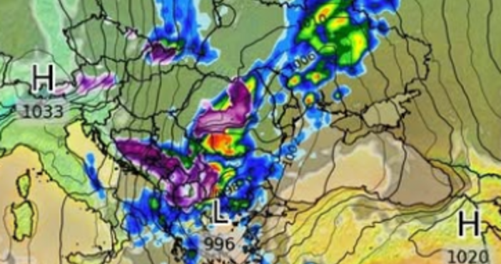 Синоптичен модел вещае голям студ към края на октомври Уау Каква