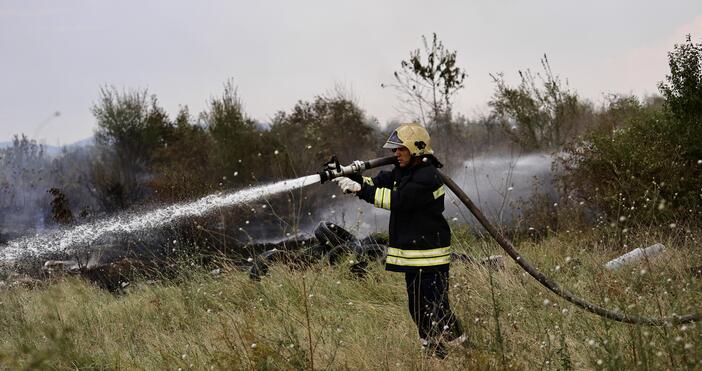 Общо 52 пожара са потушени в страната през последното денонощие,