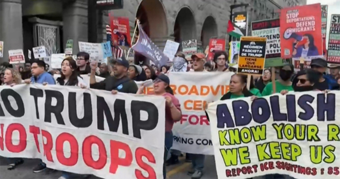 В стотици градове в САЩ днес се проведоха демонстрации срещу