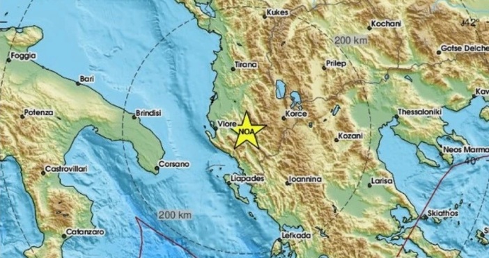 Над 11 земетресения са регистрирани в Албания като най силният трус