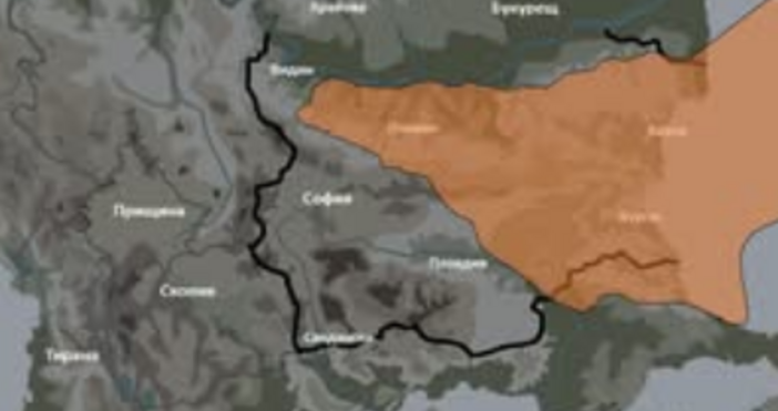 През нощта срещу петък в по голямата част от страната вятърът