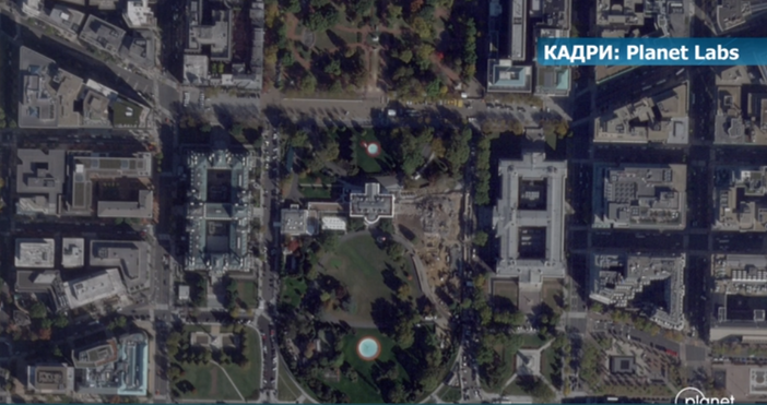 Нови сателитни изображения разкриха мащаба на разрушителните работи в Белия