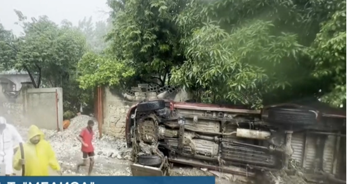 34 са жертвите на урагана Мелиса който бушува в Карибско