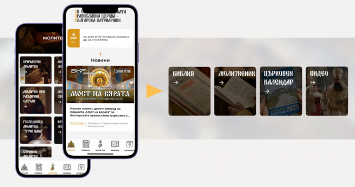 С благословението на Свeтия синод на Българската православна църква