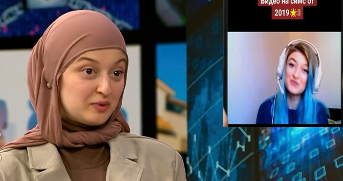 Интернет звездата у нас Елекса замени цветните кичури и впитите дрехи