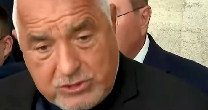 Лидерът на ГЕРБ Бойко Борисов направи гръмко изказване пред журналисти