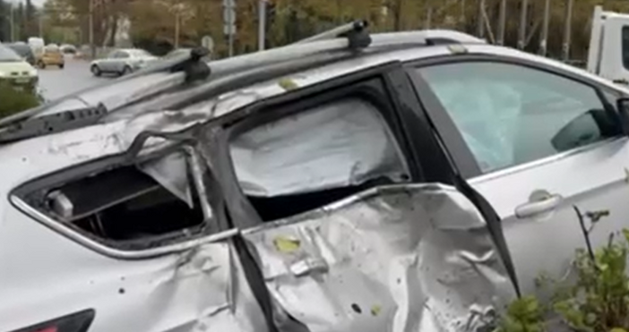 Пиян и дрогиран шофьор предизвика зрелищна катастрофа в градинката пред