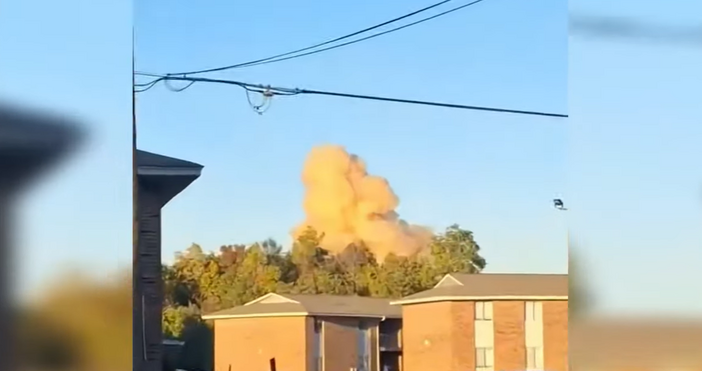 Кадри YoutubeЕксплозия в завод за производство на водород и азот