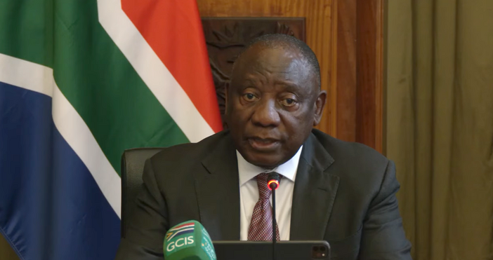 Република Южна Африка РЮА заяви днес че е получила сигнали