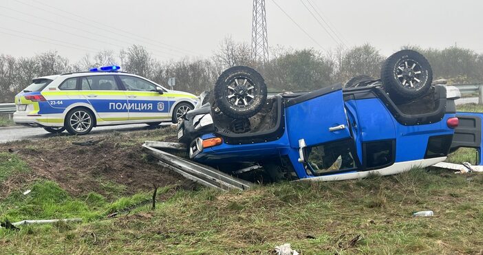Петел бгКатастрофиралият 68 годишен мъж на главния път между Стара Загора и Казанлък