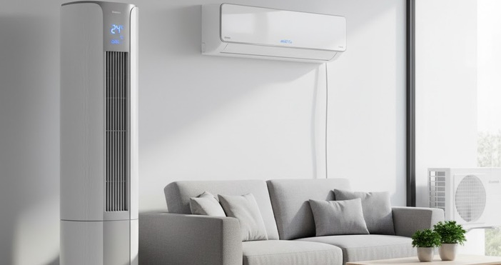 За отопление през зимата подов климатик е по добър защото разпределя