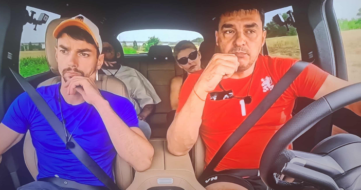 Стопкадър бТВВладо Николов се обърна на 180 градуса и смени